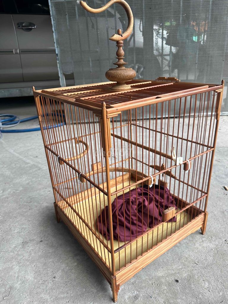 Lồng chim tre đẹp. Mua bán Phụ kiện, Thức ăn, Dịch vụ tại Quận 12 Tp Hồ Chí Minh được đăng bởi Hồng Bảo hình 1