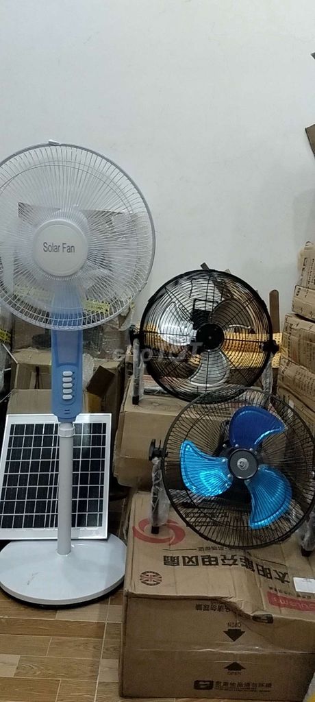 Quạt tích điện Trắng, Xanh. Mua bán Quạt tại Thị xã Tân Uyên Bình Dương được đăng bởi NGUYỄN HỒNG hình 1