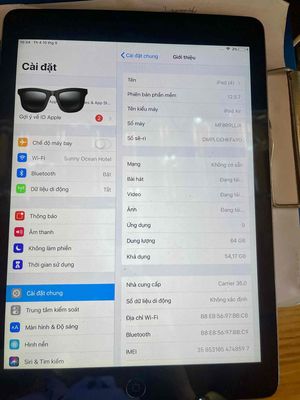pass Ipad air 64G. Mua bán Máy tính bảng tại Quận Ngũ Hành Sơn Đà Nẵng được đăng bởi leminhtuann