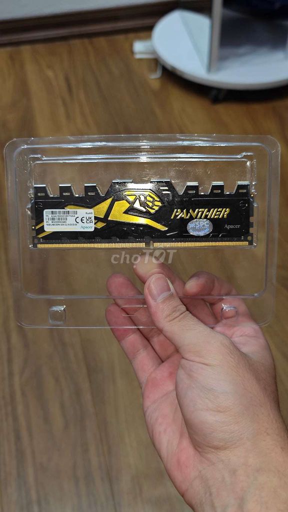 RAM Apacer Panther 16GB 3200MHz Đen Vàng. Mua bán Linh kiện (RAM, Card...) tại Quận Bắc Từ Liêm Hà Nội được đăng bởi Long hình 1