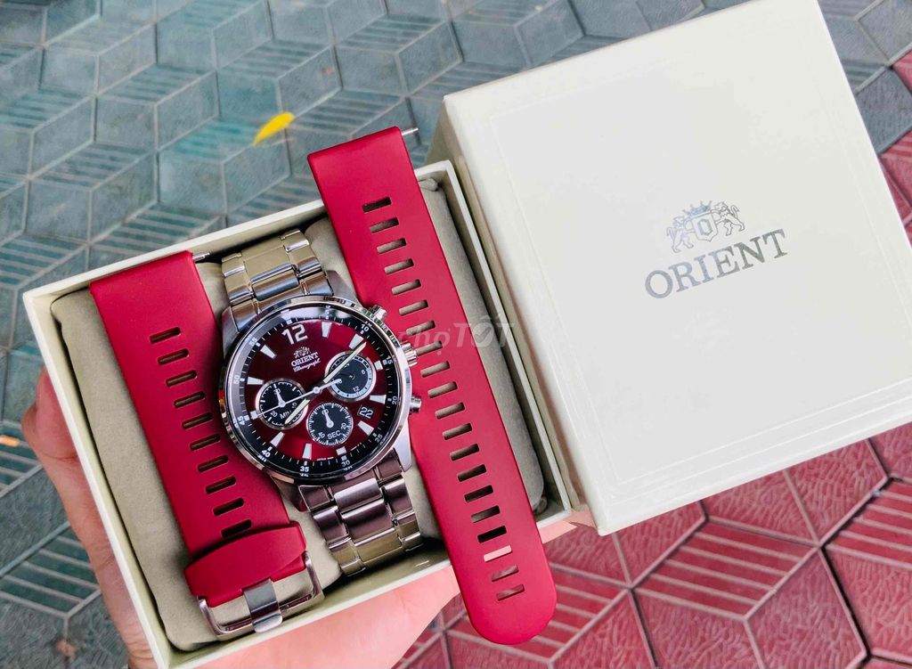 Đồng Hồ nam Orient watch chonograph chính hãng