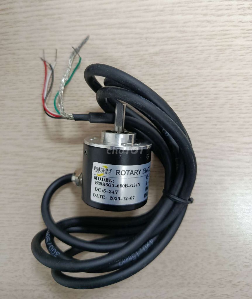 Bộ mã hóa quay Rotary Encoder E38S6G5-600B-G24N. Mua bán Đồ chuyên dụng, Giống nuôi trồng tại Huyện Vị Thuỷ Hậu Giang được đăng bởi Van Long hình 1