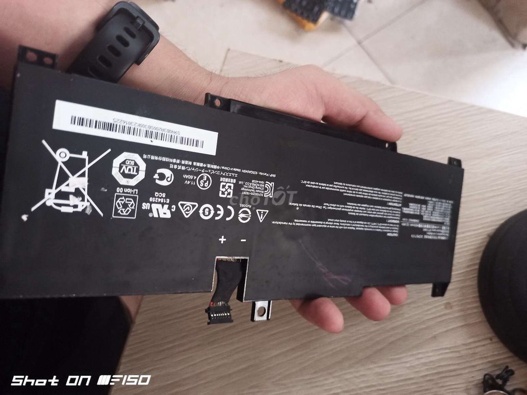 Pin laptop MSI BTY-M49 4600mAh Đen. Mua bán Linh kiện (RAM, Card...) tại Quận Tân Bình Tp Hồ Chí Minh được đăng bởi Máy tính Mạnh Tuấn hình 1