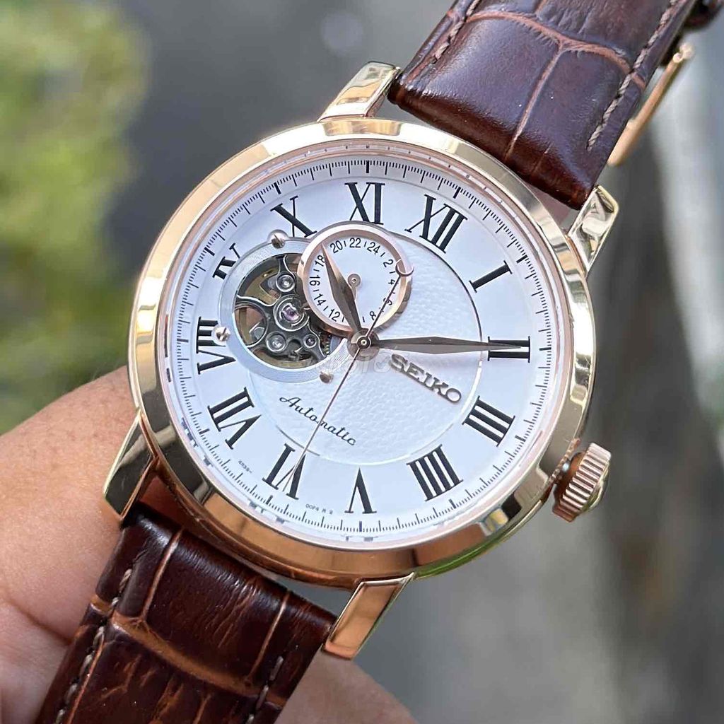 Seiko SSA232K1 Vàng gold Dây da Like New. Mua bán Đồng hồ tại Quận Phú Nhuận Tp Hồ Chí Minh được đăng bởi Bình Nguyễn hình 1