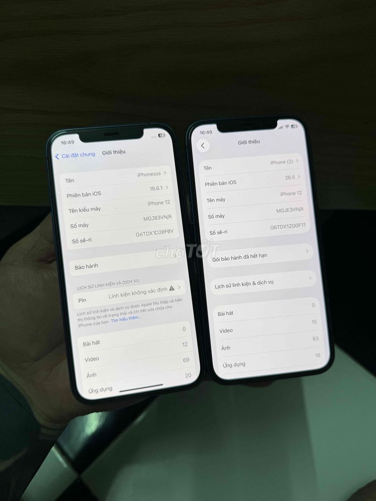 Apple iPhone 12 64GB Xanh Đã sử dụng. Mua bán Điện thoại tại Thành phố Biên Hòa Đồng Nai được đăng bởi Thạch Lê hình 1