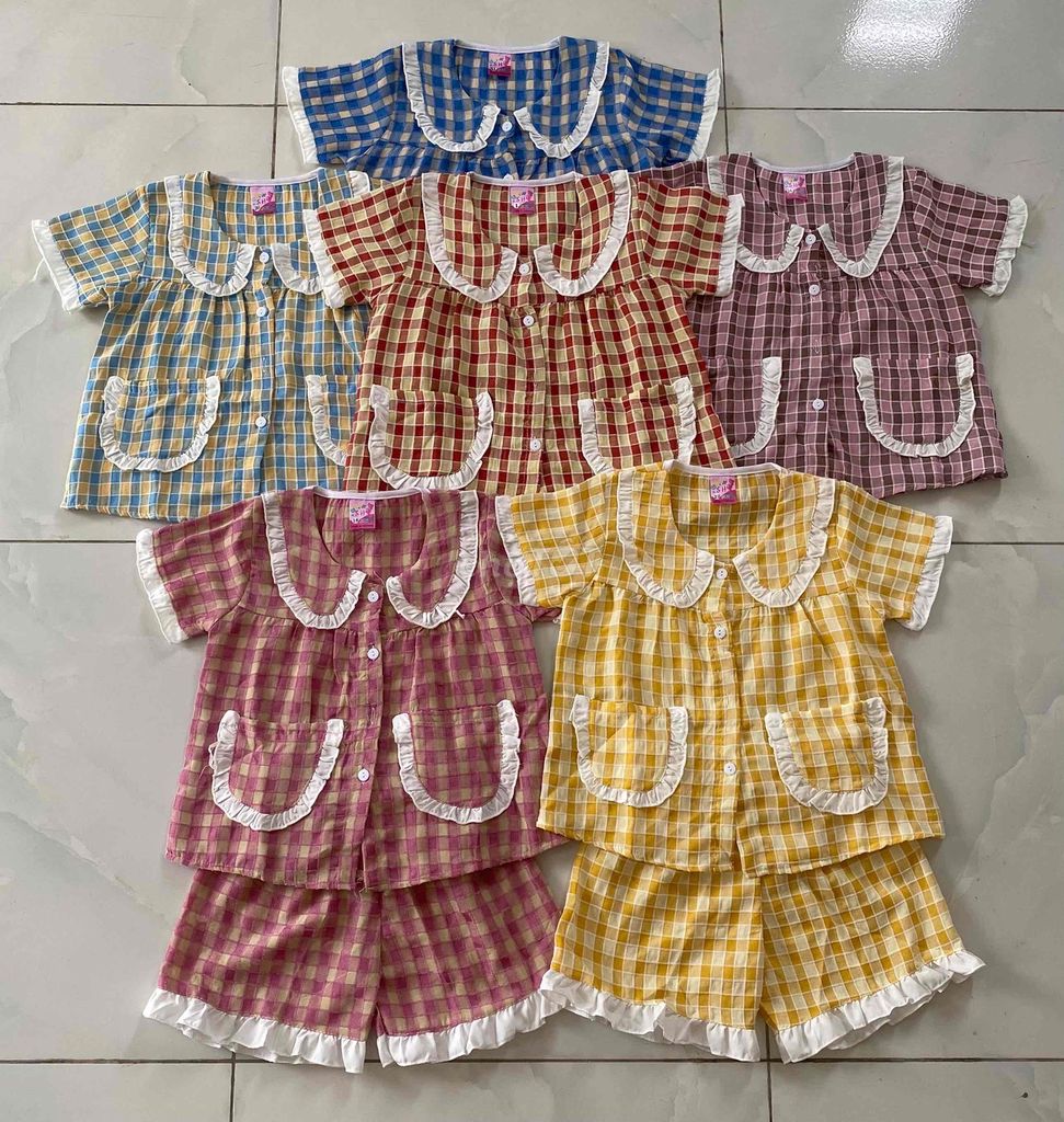 #Sét ngắn tay pirama cho bé gái (sz 10kg-20kg). Mua bán Mẹ và bé tại Quận Hải An Hải Phòng được đăng bởi Nguyễn Thị Lệ  hình 1