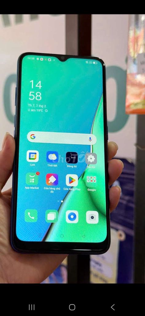 Oppo A9 8GB/128GB Xanh. Mua bán Điện thoại tại Thành phố Sóc Trăng Sóc Trăng được đăng bởi điện thoại giá sỉ 501lê Hồng Phong  hình 1
