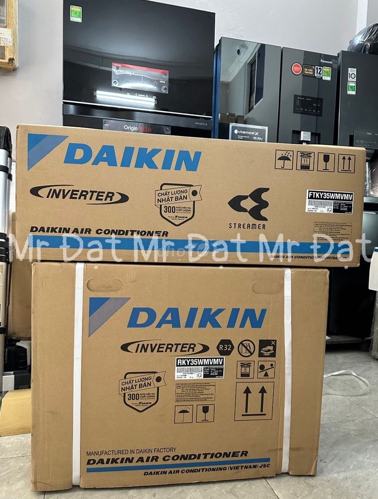 Máy lạnh. DAIKIN Inverter 1.5 HP. 𝐁𝐇: 𝟎𝟑/𝟐𝟎𝟐𝟓