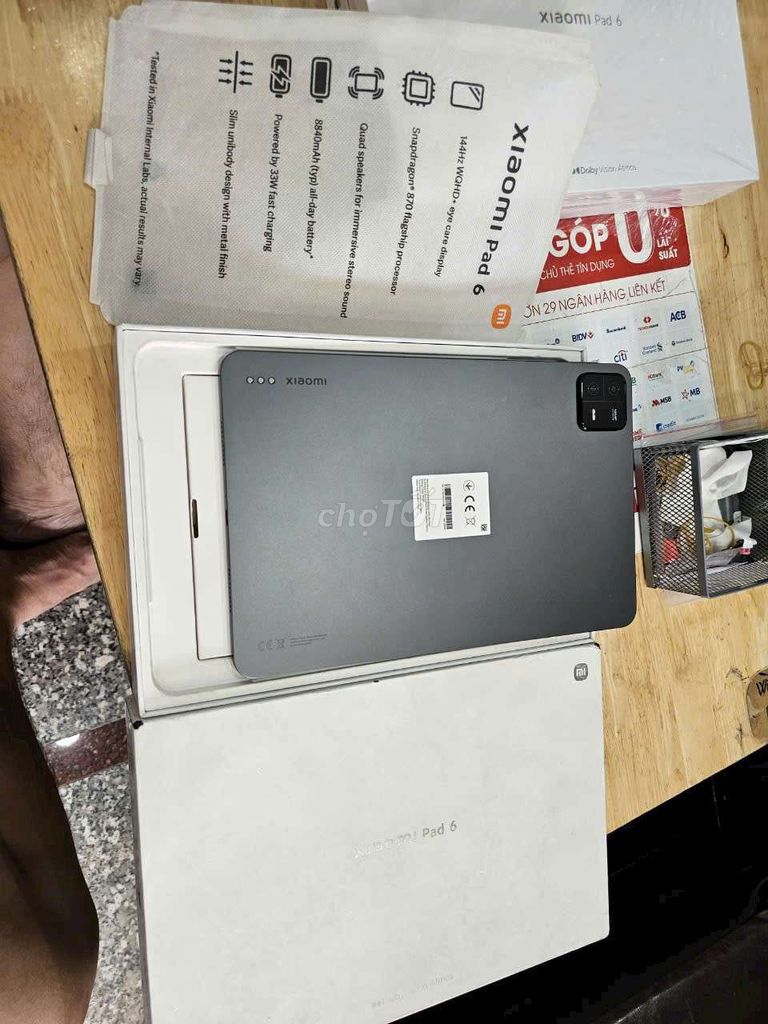 XIAOMI PAD 6 FBOX 8/256 CHÍNH HÃNG BH