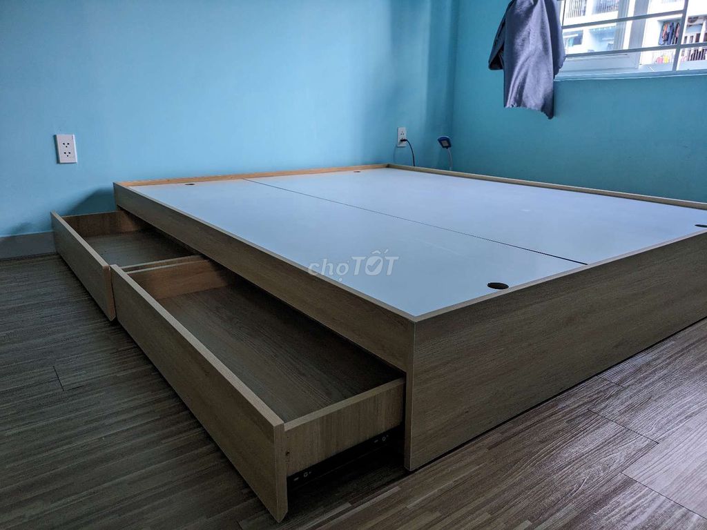 Giường ngủ gỗ 2 hộc kéo. Mua bán Giường, chăn ga gối nệm tại Quận Ngũ Hành Sơn Đà Nẵng được đăng bởi toan hình 1