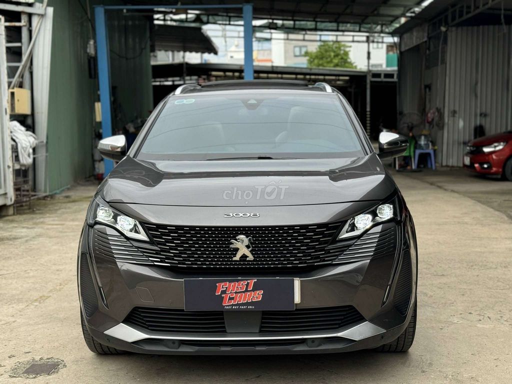 Peugeot 3008 2022 bản GT Line,1.6Turbo, màu nâu