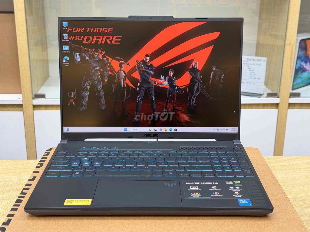 ASUS TUF Gaming F16 i5-210H 16 inch 16GB/512GB New. Mua bán Laptop tại Quận 10 Tp Hồ Chí Minh được đăng bởi Protech hình 1