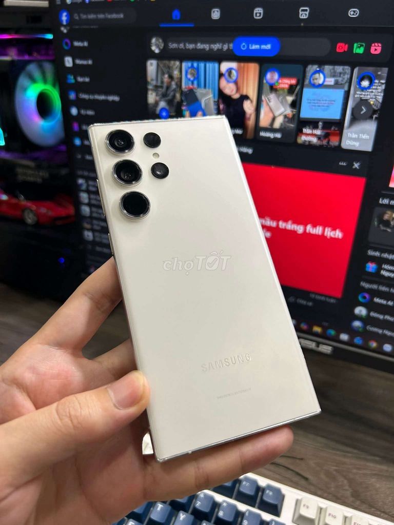 Samsung S23 Ultra 512GB Kem Đã sử dụng. Mua bán Điện thoại tại Quận Ba Đình Hà Nội được đăng bởi TRẦN MINH SƠN hình 1