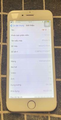 Apple iPhone 6 VN 64GB Bạc Like New