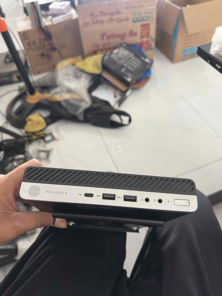 Máy tính mini HP ProDesk Đen. Mua bán Máy tính để bàn tại Huyện Bàu Bàng Bình Dương được đăng bởi Hoàng Long hình 1