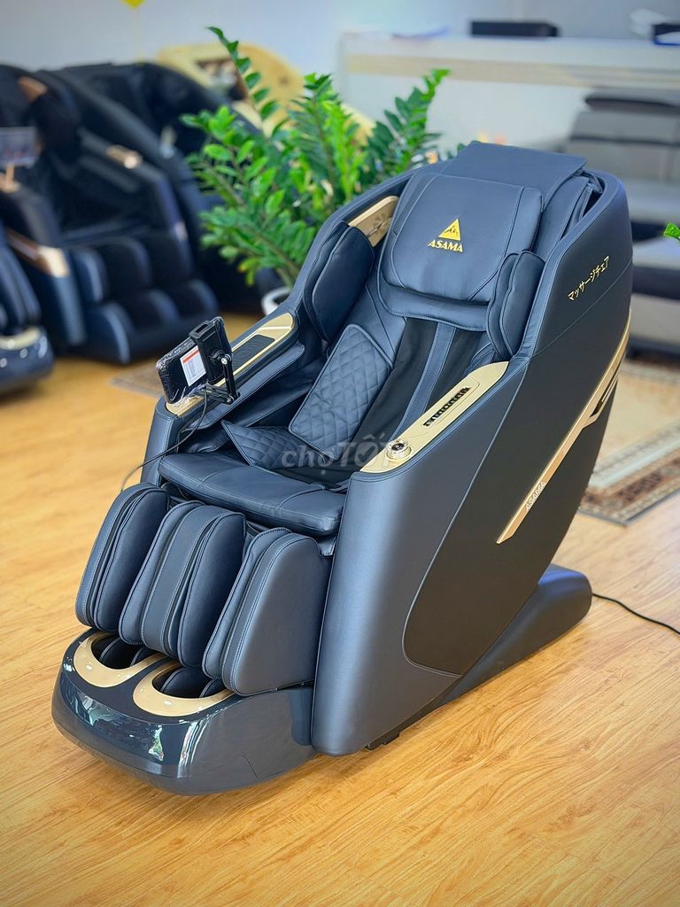 Ghế massage ASAMA Đen Da. Mua bán Bàn ghế tại Thành phố Vĩnh Long Vĩnh Long được đăng bởi Minh Đức hình 1