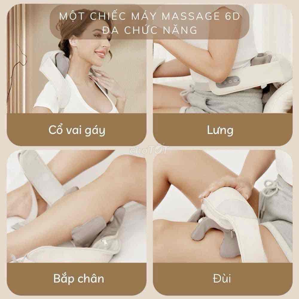 Máy Massage cổ vai gáy 6D