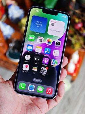 iPhone 14 128GB Xanh Mỹ.  sạc 2lần. ios cũ