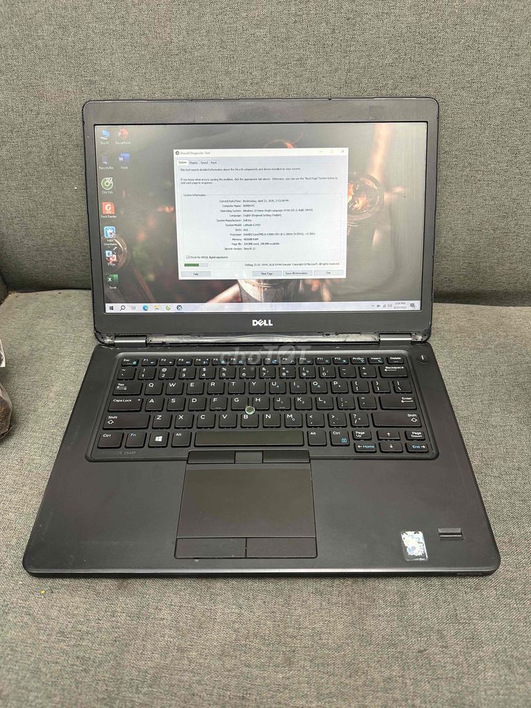 Dell Latitude 5450 I5-5300u 4GB/128GB. Mua bán Laptop tại Huyện Thanh Trì Hà Nội được đăng bởi Nguyễn Quang Huy hình 1