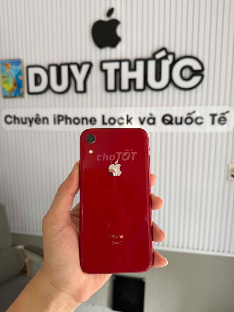 Apple iPhone XR 128GB Đỏ Quốc Tế pin new 100% đẹp. Mua bán Điện thoại tại Quận Ninh Kiều Cần Thơ được đăng bởi Duy Thức chuyên iphone Lock Cần Thơ hình 1