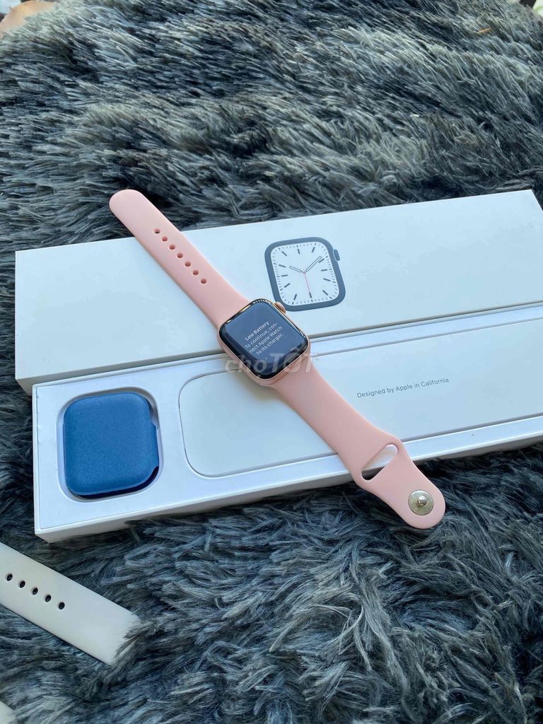 Apple Watch Series 5 44mm Nhôm Hồng. Mua bán Thiết bị đeo thông minh tại Quận Hải Châu Đà Nẵng được đăng bởi apple watch chính hãng giá rẻ hình 1