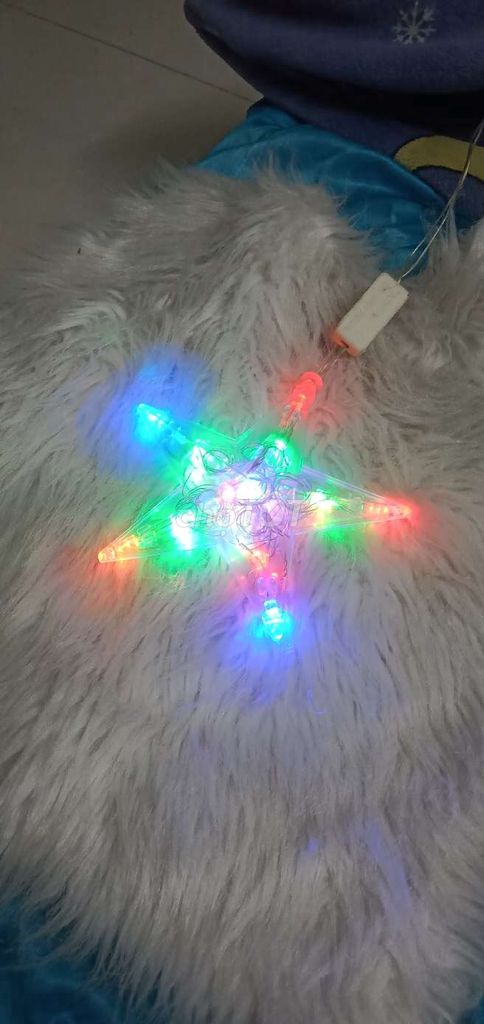 Đèn led ngôi sao và phụ kiện noel