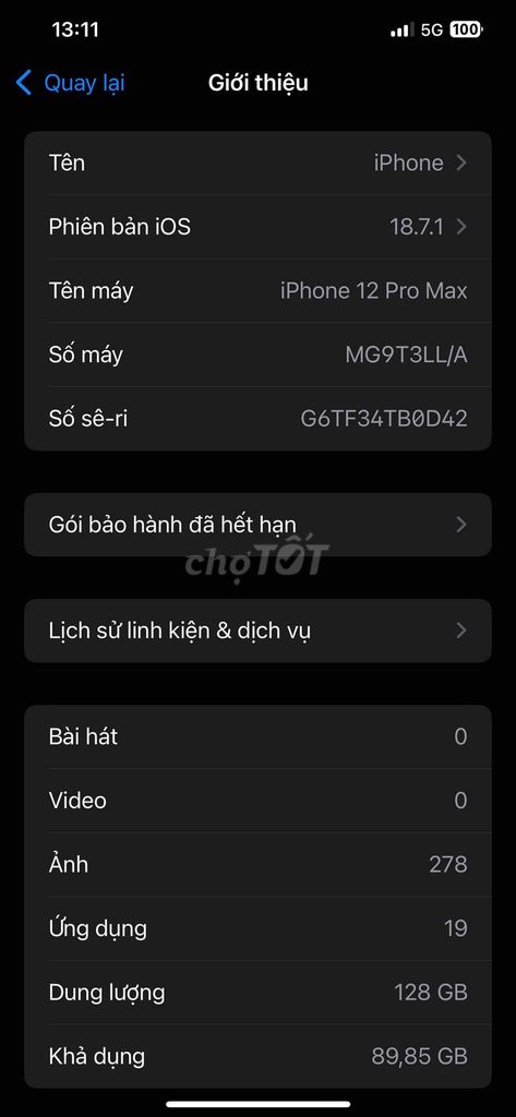 Apple iPhone 12 Pro Max 128GB Xanh. Mua bán Điện thoại tại Quận Hai Bà Trưng Hà Nội được đăng bởi Quốc Bảo hình 1
