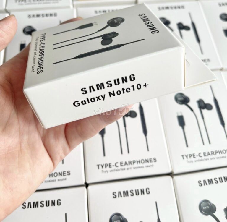 TAI NGHE SAMSUNG GALAXY NOTE 10+ TYPE +MỚI + ĐEN. Mua bán Phụ kiện (Màn hình, Chuột...) tại Quận Gò Vấp Tp Hồ Chí Minh được đăng bởi T MOBILE 2010 hình 1