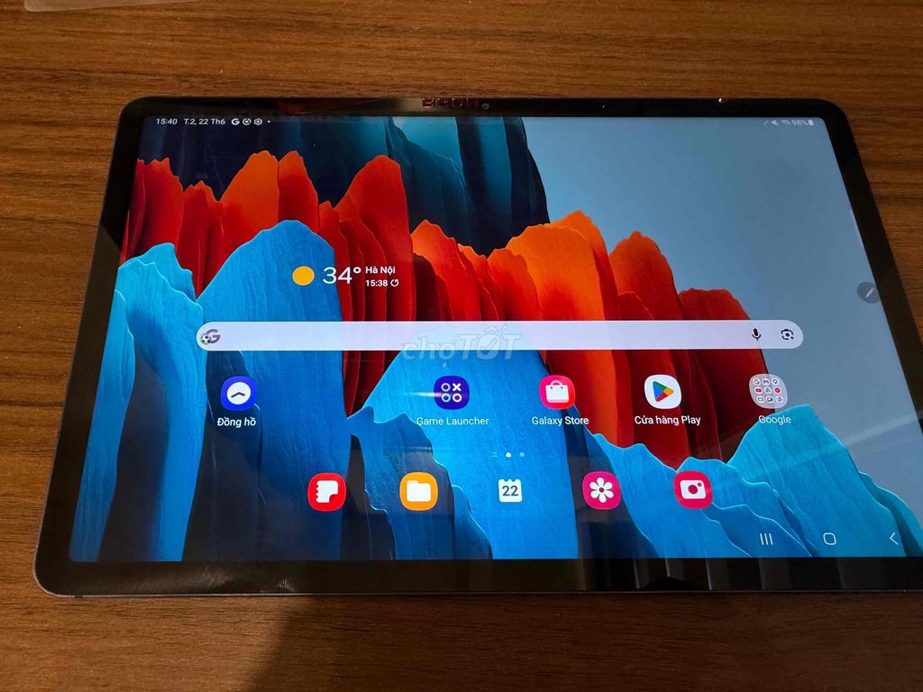 Samsung Galaxy Tab S7 Xanh Đã qua sử dụng. Mua bán Máy tính bảng tại Quận Nam Từ Liêm Hà Nội được đăng bởi Trịnh Việt Anh hình 1