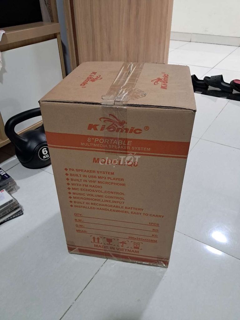 Loa kéo Kromic Q8 Xám. Mua bán Tivi, Âm thanh tại Thành phố Dĩ An Bình Dương được đăng bởi lộc hình 1