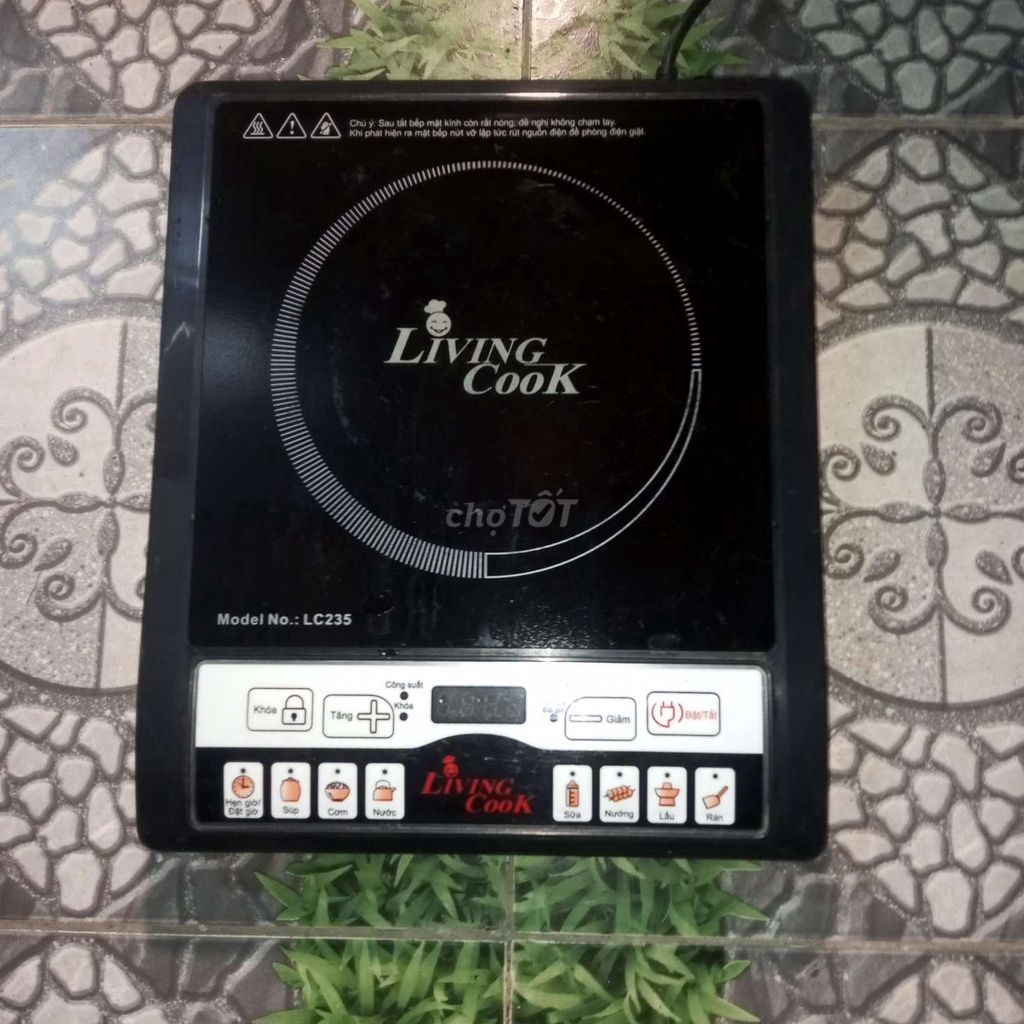 Bếp từ Living Cook LC235 Đen. Mua bán Bếp, lò, đồ điện nhà bếp tại Thị xã Sơn Tây Hà Nội được đăng bởi A Chính hình 1