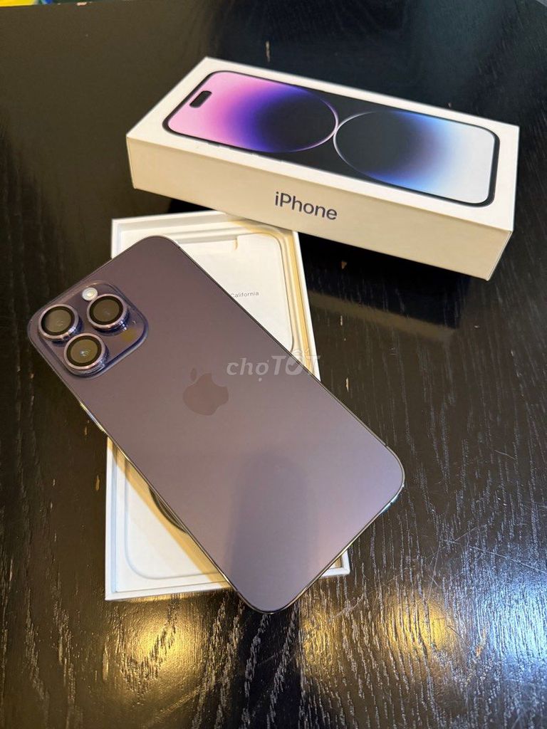 iPhone 14 Pro Max 128 Tím (chưa sửa chữa). Mua bán Điện thoại tại Quận Tân Bình Tp Hồ Chí Minh được đăng bởi Hoang Nam hình 1