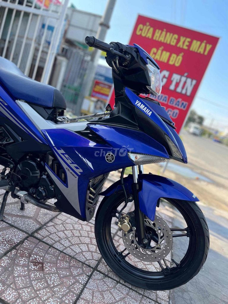 Ex 150 xanh gp áo lột keo như mới biển 95. Mua bán Xe máy tại Quận Cái Răng Cần Thơ được đăng bởi CẦM ĐỒ TRUNG TÍN  hình 3