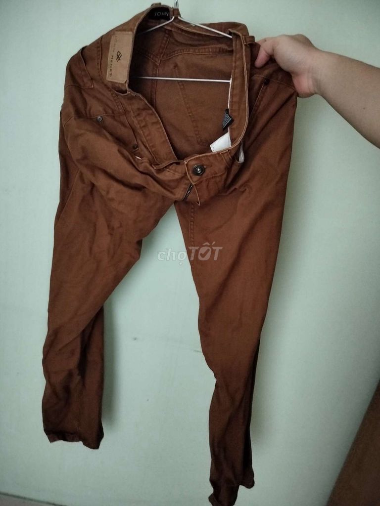 Bán quần khaki nam màu nâu Blue Exchange . Mua bán Quần áo tại Quận Tân Bình Tp Hồ Chí Minh được đăng bởi Ha hình 1