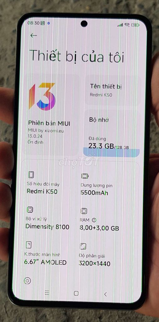 Xác Redmi K50. Mua bán Điện thoại tại Thành phố Thủ Đức Tp Hồ Chí Minh được đăng bởi Việt  hình 1