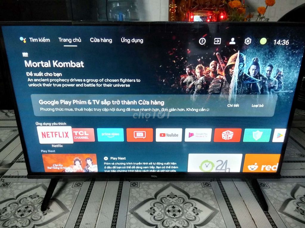 Tivi TCL 32 inch Điều khiển giọng nói. Mua bán Tivi, Âm thanh tại Thành phố Vũng Tàu Bà Rịa - Vũng Tàu được đăng bởi Nguyễn Hằng hình 1