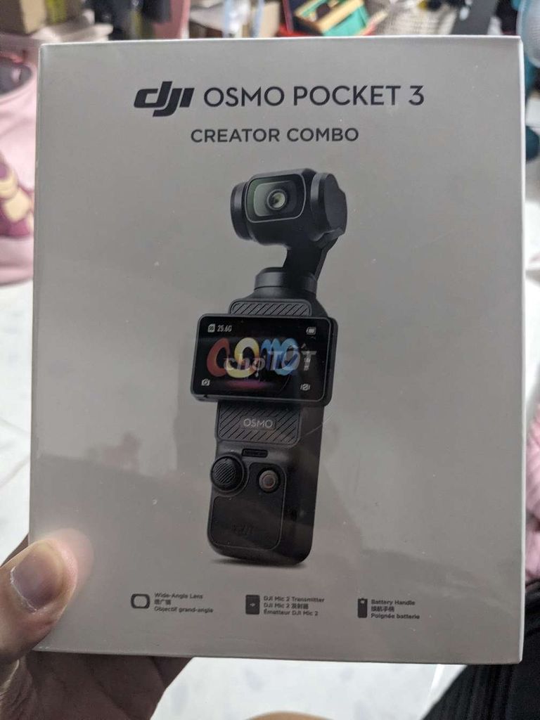 Dji pocket 3 combo newseal BH 12 tháng