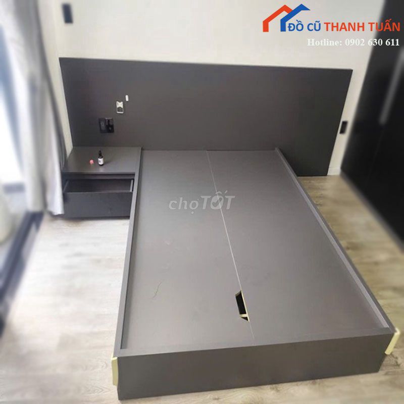 Giường Ngủ 1m2 Đã Qua Sử Dụng Đẹp 90%. Mua bán Giường, chăn ga gối nệm tại Quận 5 Tp Hồ Chí Minh được đăng bởi Thanh Lý Thanh Tuấn hình 1