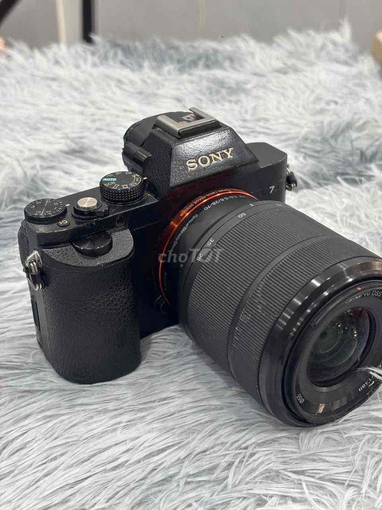 Máy ảnh Sony A7 Đen Fullfarme kèm lens 28-70. Mua bán Máy ảnh, Máy quay tại Quận 5 Tp Hồ Chí Minh được đăng bởi Phan Thế Phong  hình 1