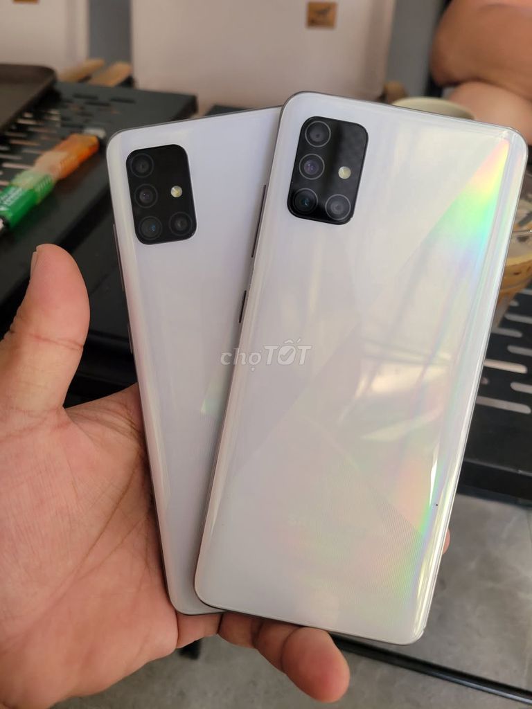 Samsung Galaxy A51 128GB Trắng. Mua bán Điện thoại tại Quận Nam Từ Liêm Hà Nội được đăng bởi Hội Đồ Điện Tử hình 1