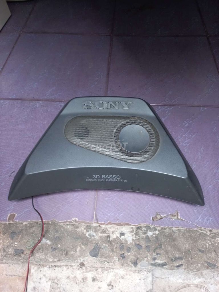 Loa siêu trầm Sony 3D Basso Xám. Mua bán Tivi, Âm thanh tại Quận Tân Phú Tp Hồ Chí Minh được đăng bởi nguyễn huấn  hình 1