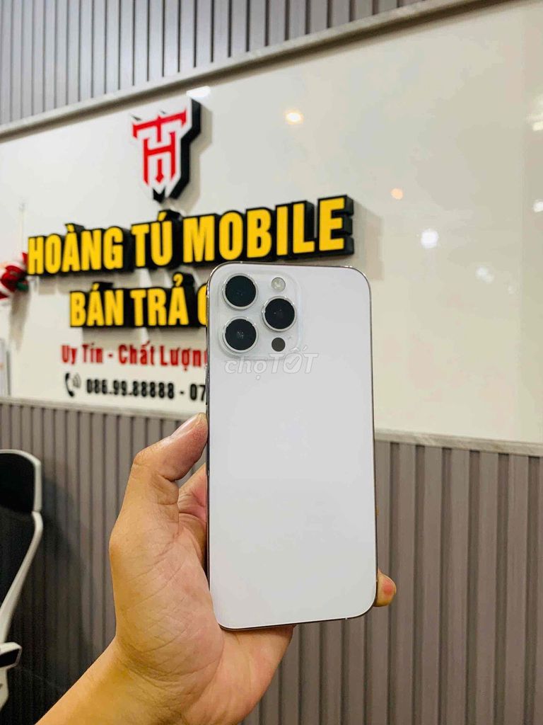 Apple iPhone 14 Pro Max 128GB Trắng. Mua bán Điện thoại tại Quận Liên Chiểu Đà Nẵng được đăng bởi Hoàng Tú MB hình 1