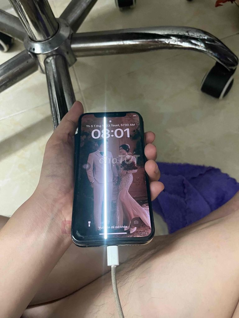Màn zin iphone X sọc 1 tia chữa cháyok. Mua bán Linh kiện (RAM, Card...) tại Quận Tân Phú Tp Hồ Chí Minh được đăng bởi Trương Hiệp hình 1