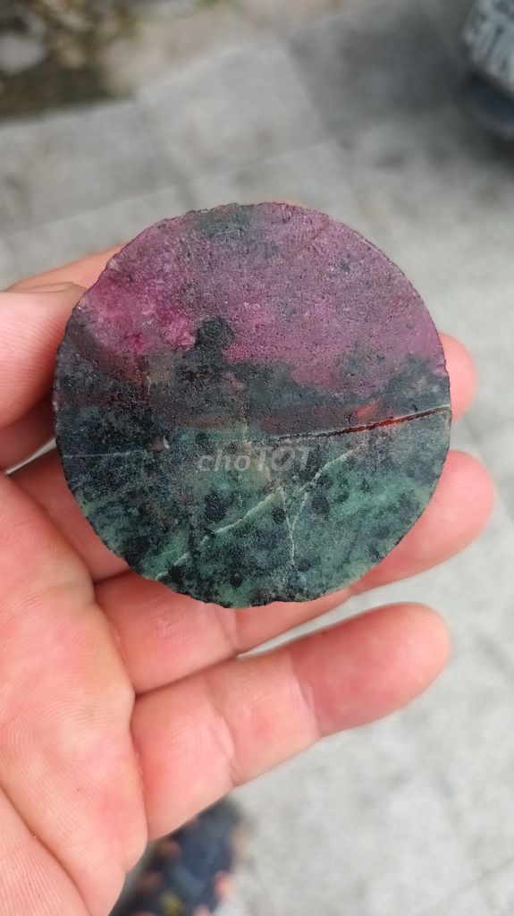 Lõi vòng tay thô Đá ruby tự nhiên Đỏ, xanh mài tạc. Mua bán Đồ sưu tầm, đồ cổ tại Quận 8 Tp Hồ Chí Minh được đăng bởi Thế giới đá quý hình 1