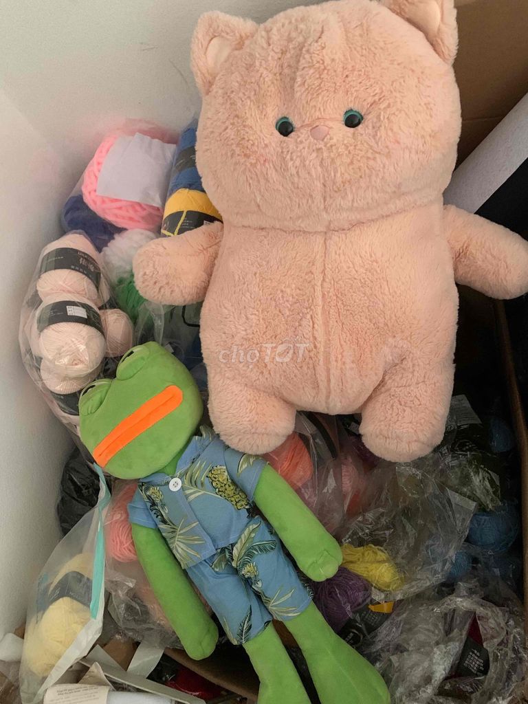 Thú nhồi bông Mèo Hồng. Mua bán Sở thích khác tại Huyện Thanh Trì Hà Nội được đăng bởi Vàng San mẩy hình 1