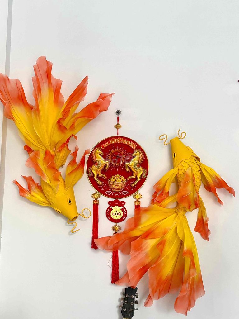 2 Cá Vàng Cam trang trí Tết 80cm cần sang. Mua bán Thú cưng khác tại Quận Ninh Kiều Cần Thơ được đăng bởi le thi thu hồng hình 1