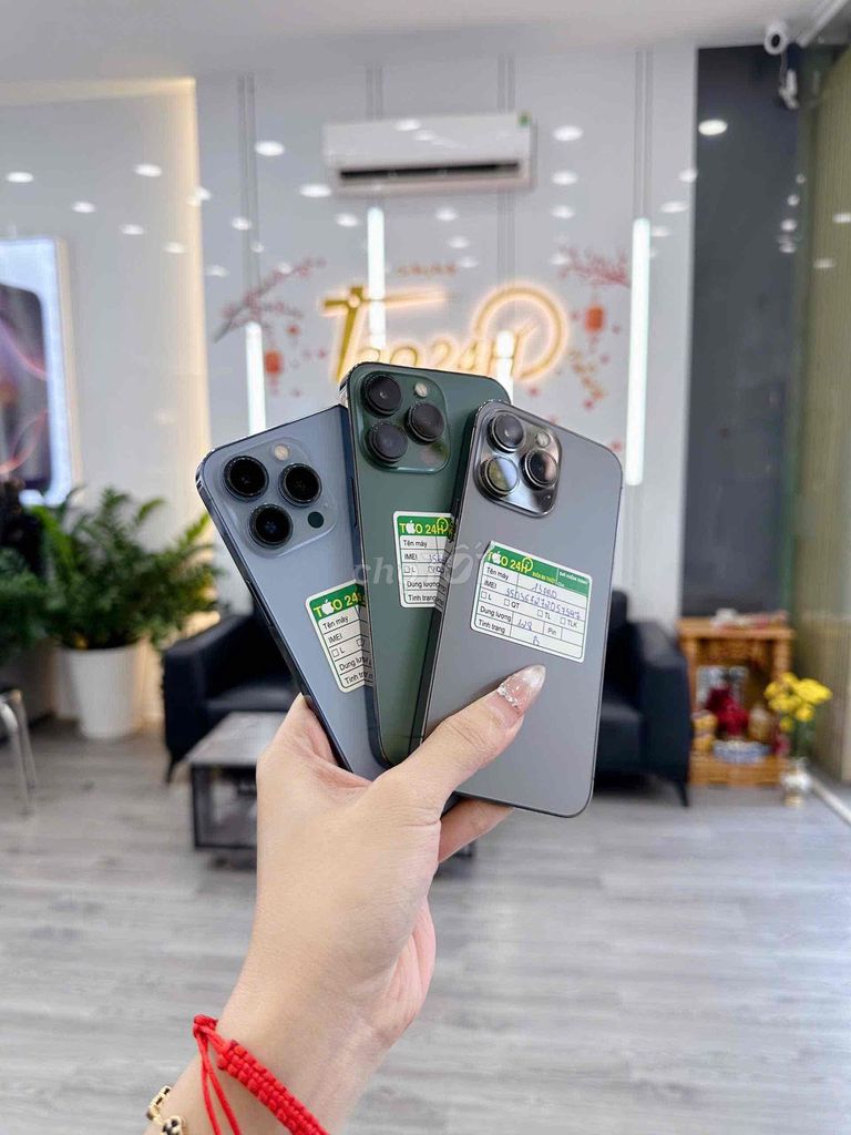 iPhone 13 Pro Xám, Xanh lá, Xanh dương. Mua bán Điện thoại tại Thành phố Buôn Ma Thuột Đắk Lắk được đăng bởi CỬA HÀNG ĐIỆN THOẠI TÁO  hình 1