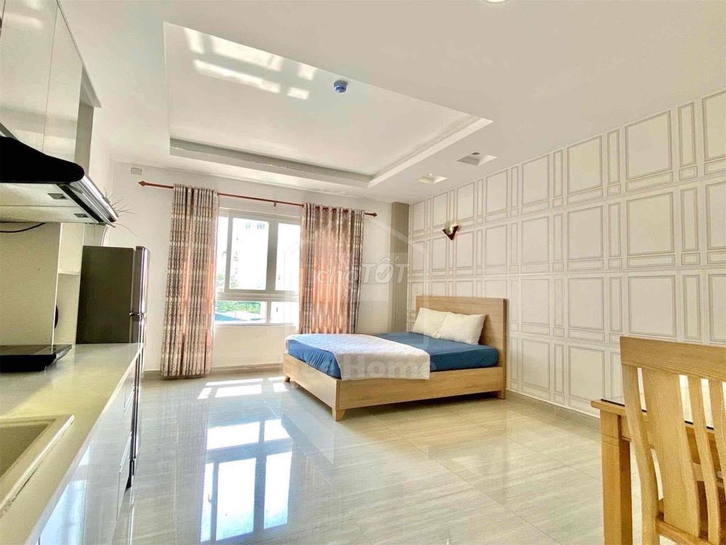 CHO THUÊ CHDV SIÊU MỚI 40m2 FUL NỘI THẤT NGAY NGUYỄN HỮU CẢNH