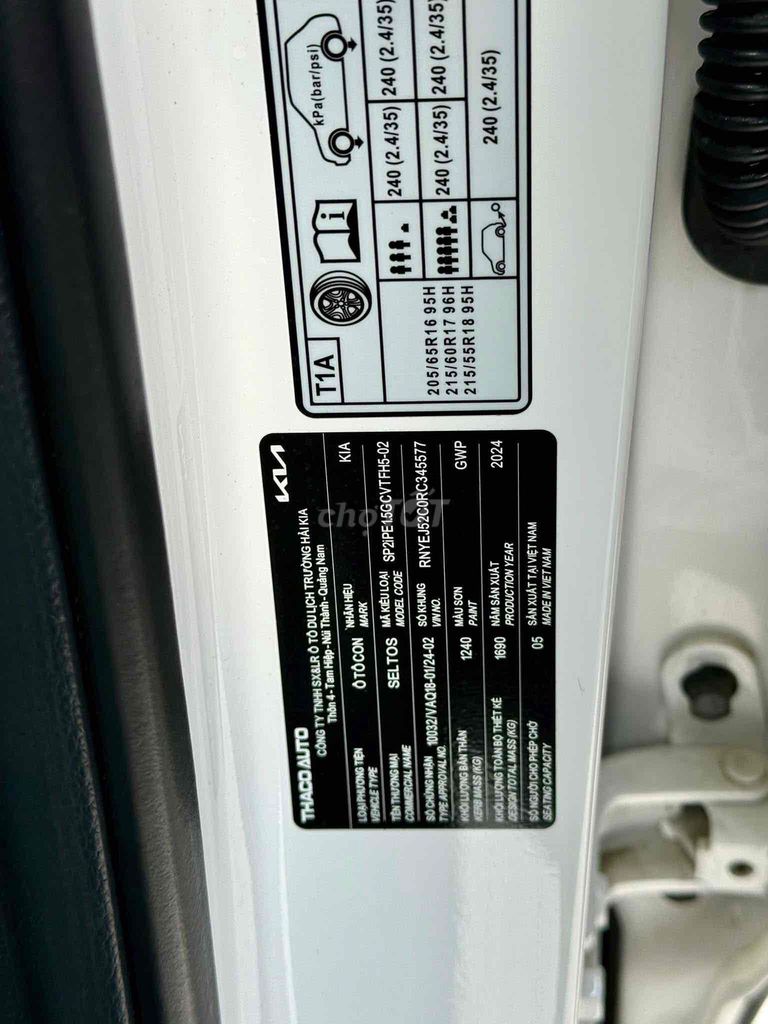 Kia Seltos 2024 1.5 AT - 2000 km. Mua bán Ô tô tại Quận Cầu Giấy Hà Nội được đăng bởi Quang Huy hình 18