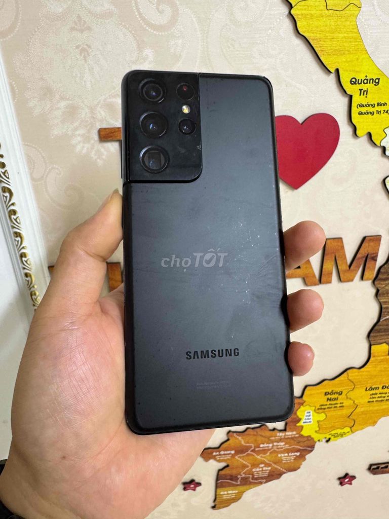 Samsung S21 Ultra 5G Ram12/128GB Zin 1 Sọc. Mua bán Điện thoại tại Quận Long Biên Hà Nội được đăng bởi ADAYROI ĐIỆN THOẠI RUBY  hình 1